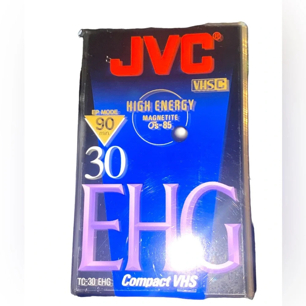 Jvc compact vhs 90 min tape